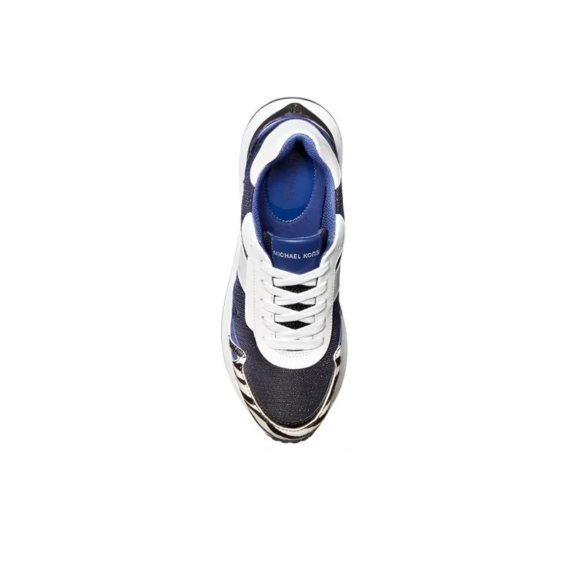 MICHAEL KORS Monroe Cushioning Anti-Slip And Wear-Resistant Low-Top Casual Shoes Women's Blue-3