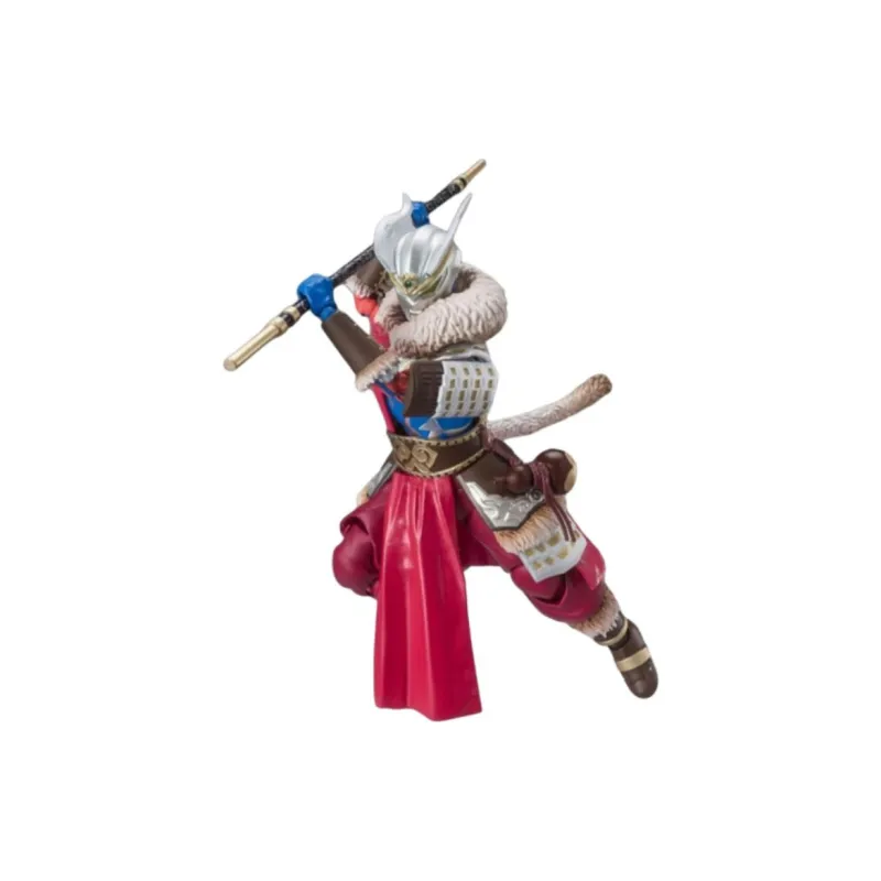 BANDAI S.H.Figuarts Ultraman Zero Sun Wukong Battle Robe Red Action Figures 15cm-4