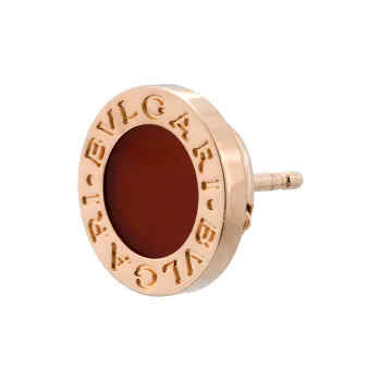 BVLGARI Series 18K Rose Gold Earrings Women's