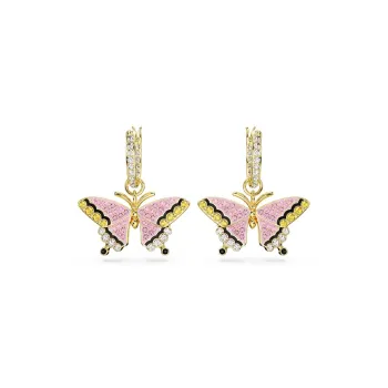Swarovski Gold Plated Earrings Women's Multicolor