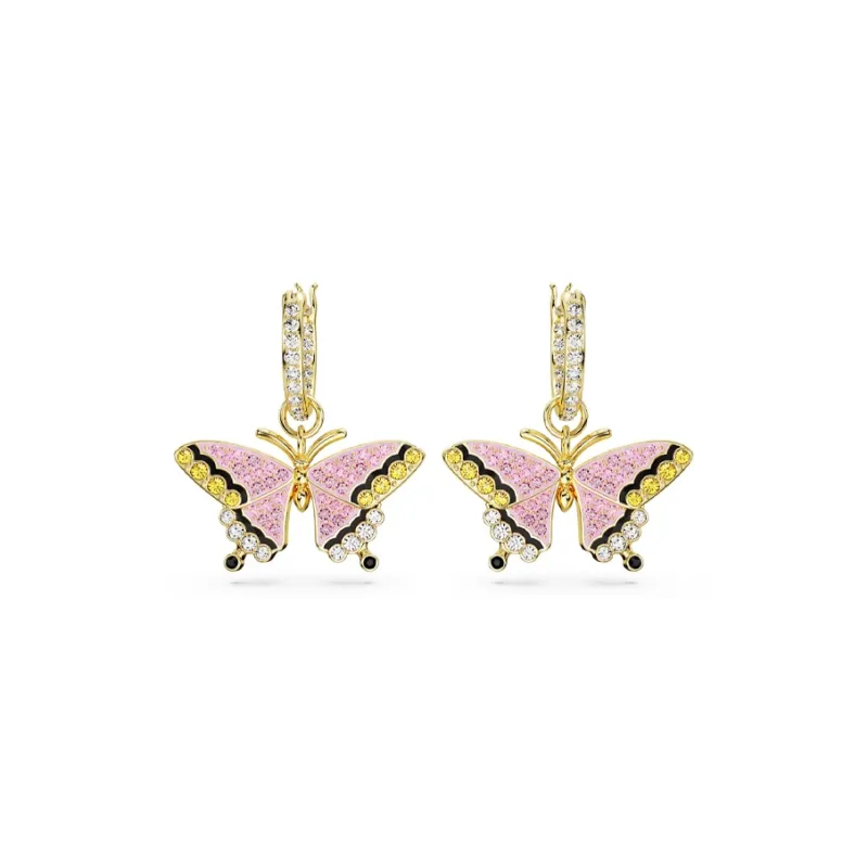 Swarovski Gold-Plated Earrings Women's Multicolor-0