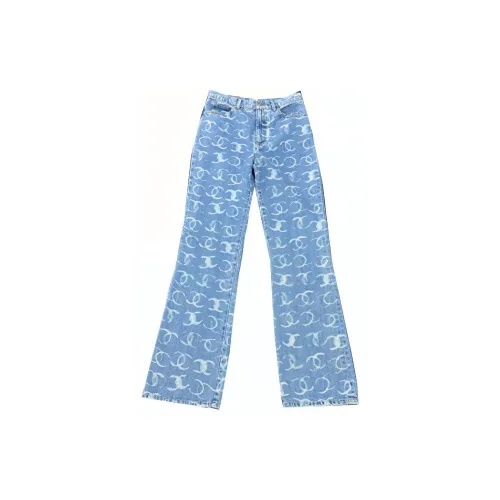 CHANEL Jeans Women's Blue