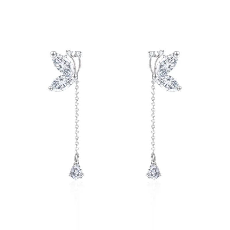 CARLHEIM S999 Silver Earrings Women's-0