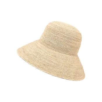 SLEEPYWALK Raffia Bucket Hats Women's