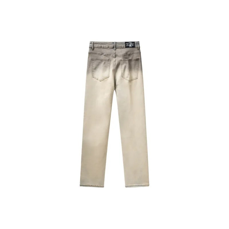 XINYINSU SS24 Jeans Unisex Gray White-1