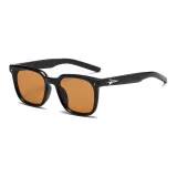 Black Frame with Tea Brown Lens