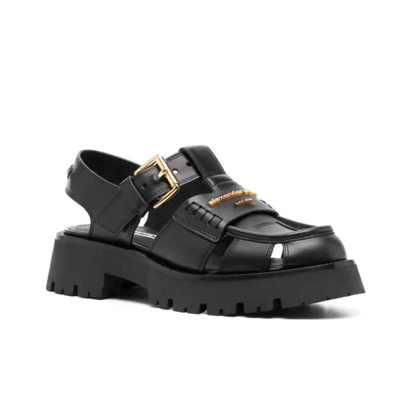 Alexander Wang Carter Caged Leather Sandals Women's-2