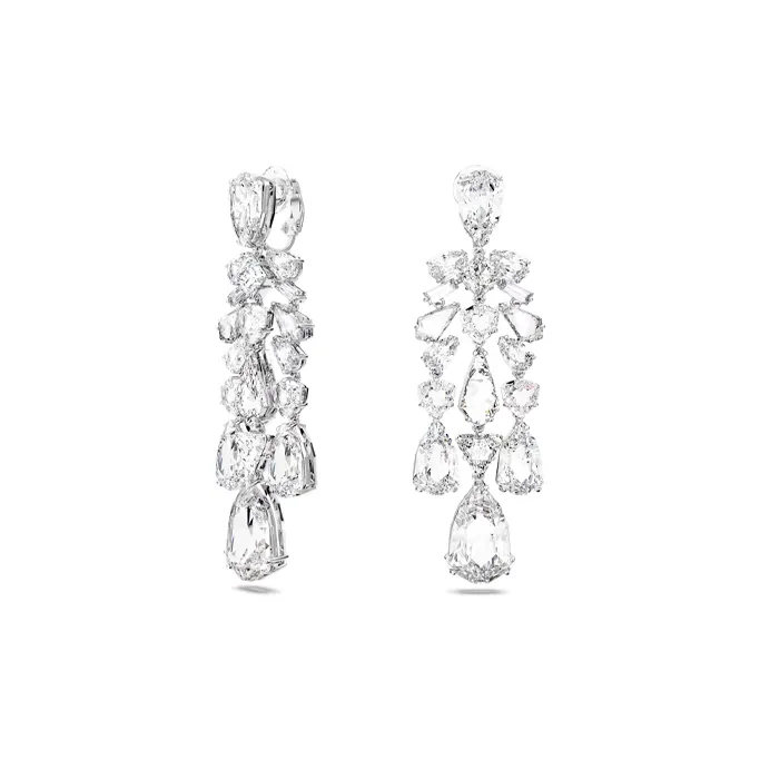 Swarovski Mesmera Earrings Women's Silver-1