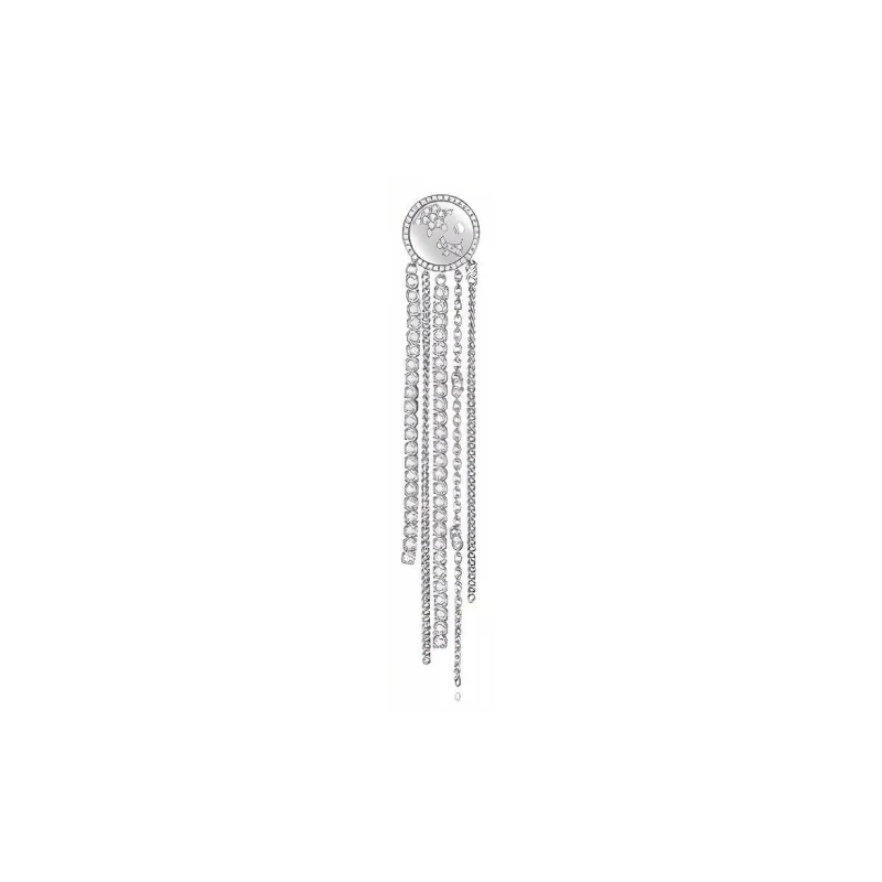 Agatha 925 Sterling Silver/Zircon Earrings Women's-1