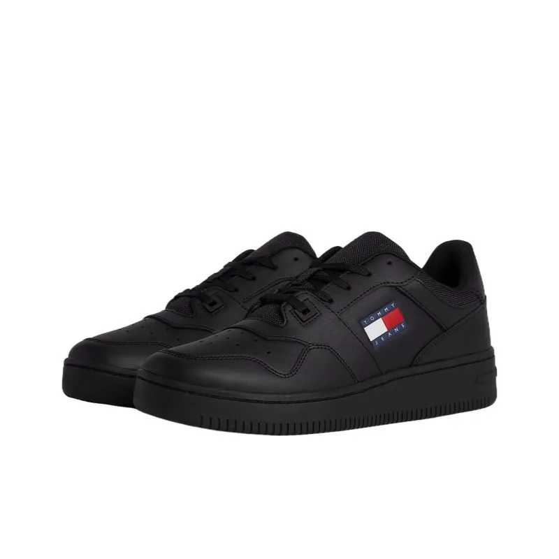 Tommy Hilfiger Retro Fine Cleat Basketball Trainers-2