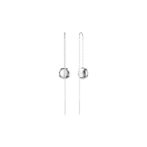 Swarovski Rhodium-Plated Faux Crystal Earrings Women's Silver-0
