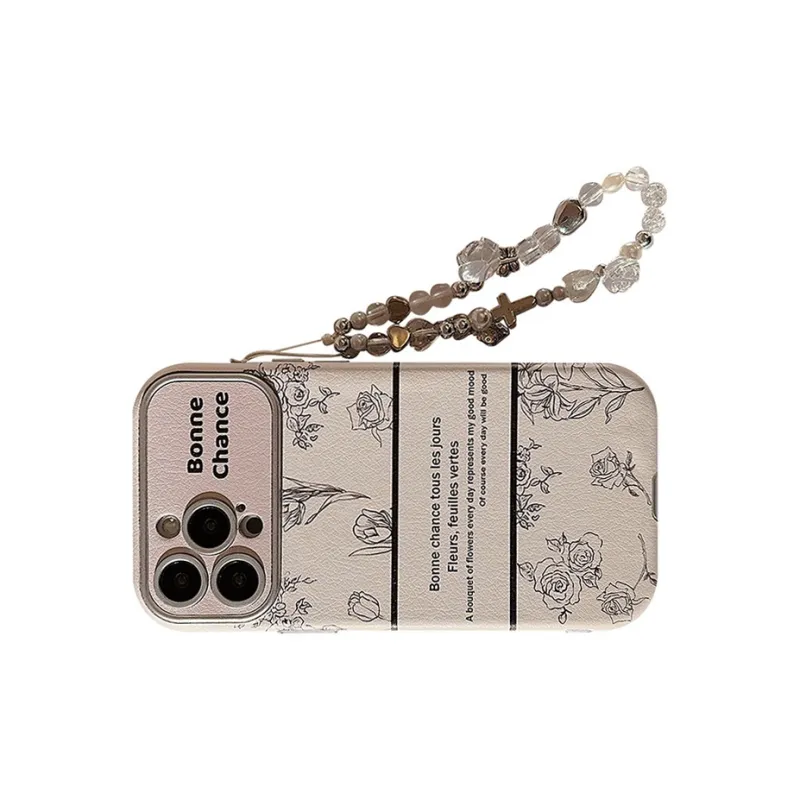 US8ACC Silicone Material Rose Diagram Phone Cases IPhone13/14/15/Pro/Ma Artistic-2