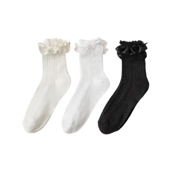 Lanza Knee-High Socks Women's 3 Pack Mixed Color