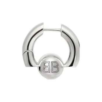Balenciaga Earrings Women's Silver