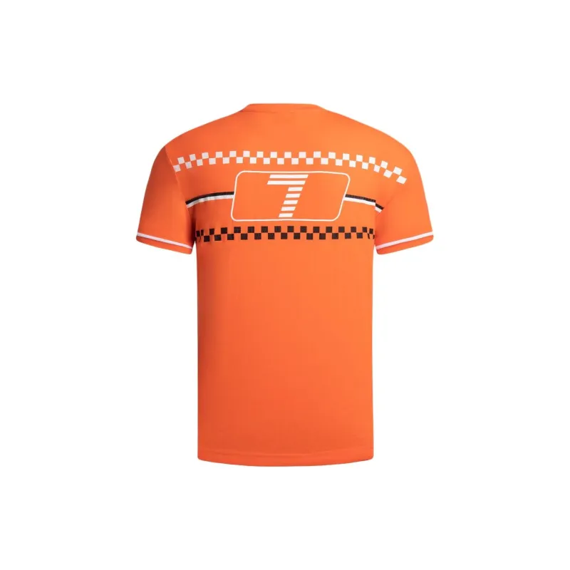 EMPORIO ARMANI EA7 SS24 T Shirt Men's Orange-1
