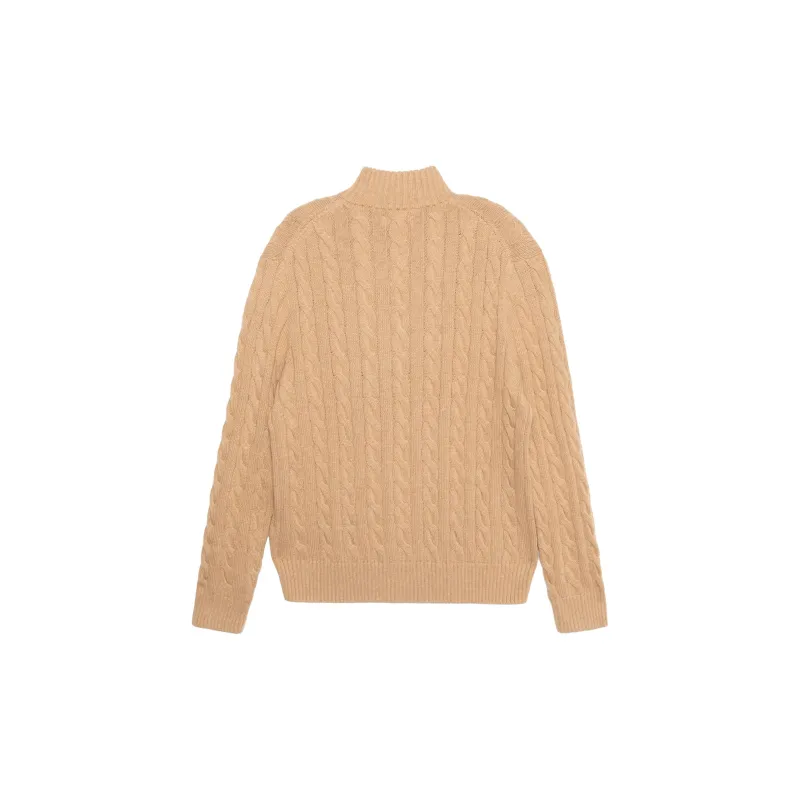 Polo Ralph Lauren FW22 Cashmere Sweater Men's Khaki-2