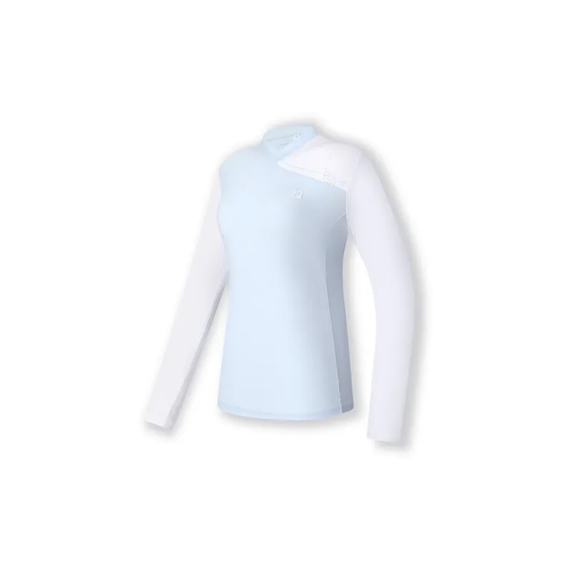 FILA T Shirts Women's Light Sky Blue-1
