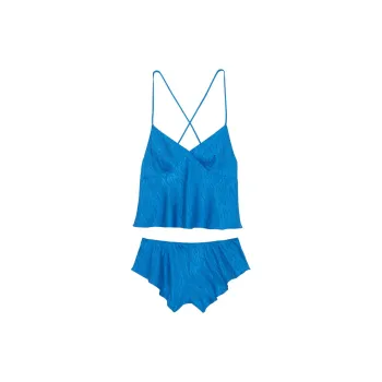 VICTORIA'S SECRET Pajama Set Women's Bright Blue