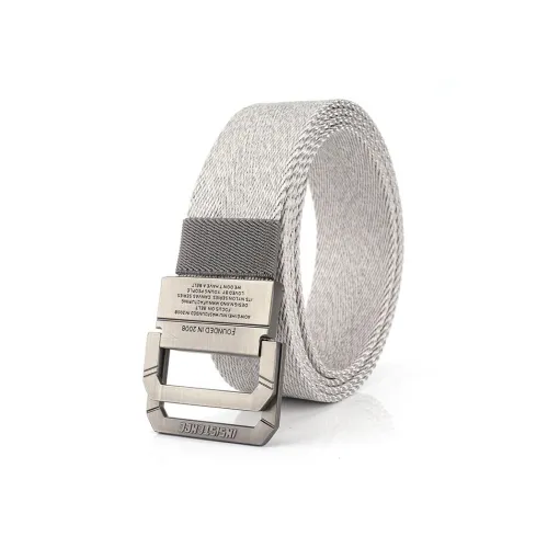 PISHUSHU Trendy Commute Double Loop Nylon Belt Unisex Multiple Colors Width  3.8cm