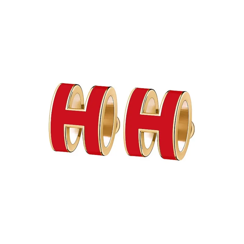 HERMES Earrings Pop H-0