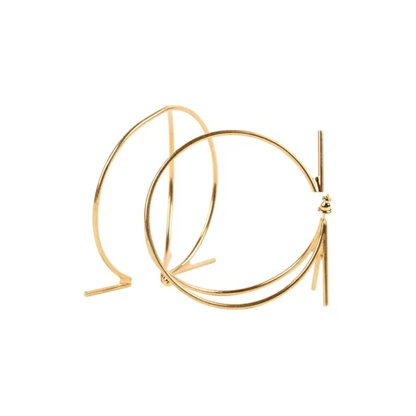 FERRAGAMO Brass Earrings Women's Gold-0