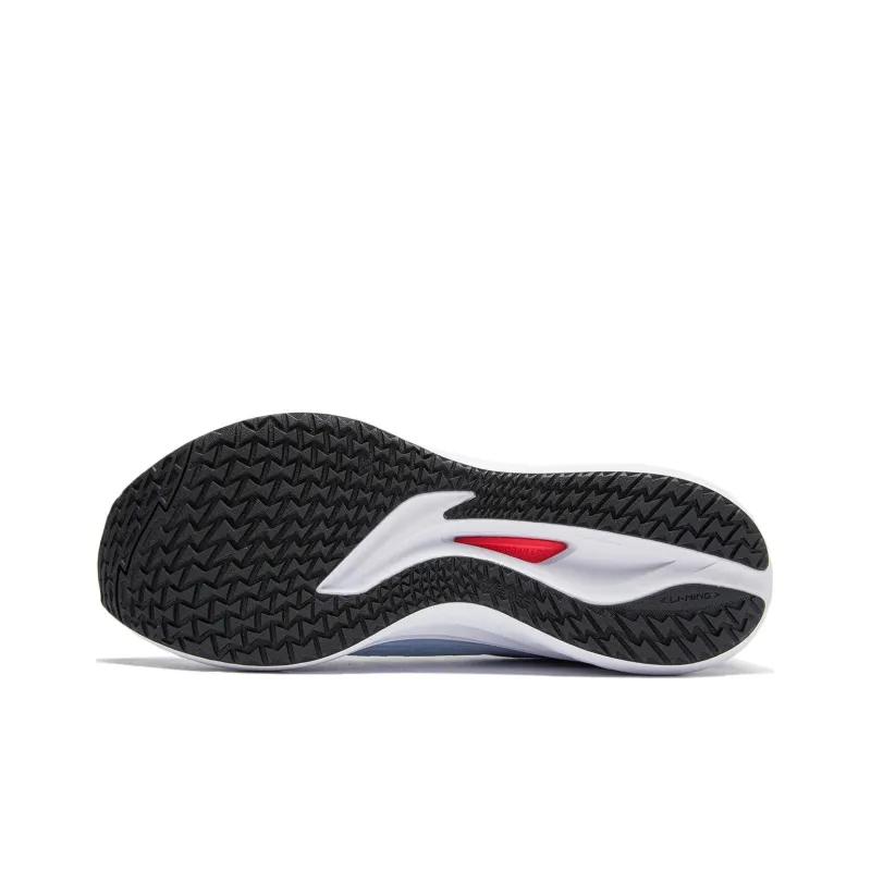 LiNing Red Hare 7 Cushioned Slip Resistant Lightweight Low Top Running Shoes Men's Blue-6