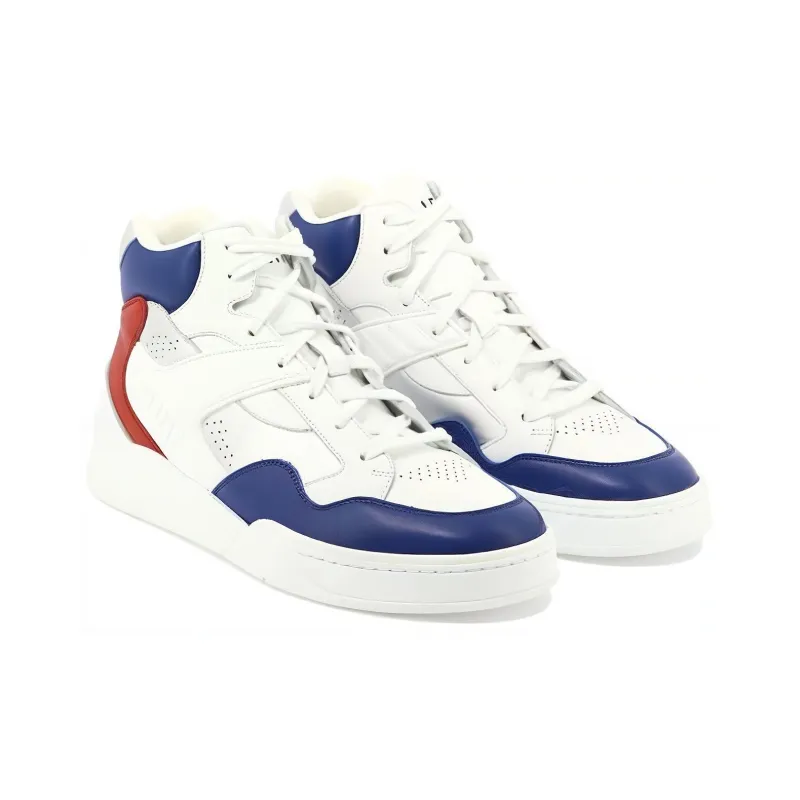 CELINE High Top Skateboard Shoes Men's White-2