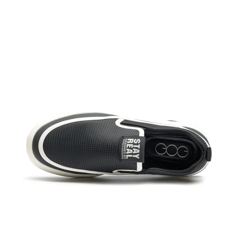 GOG Low Top Slip on Casual Shoes Men's Black-3