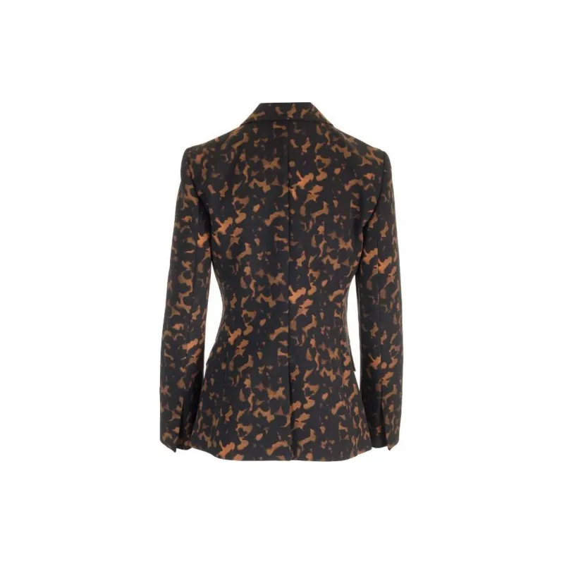 THEORY Watercolour Single breasted Blazer-1
