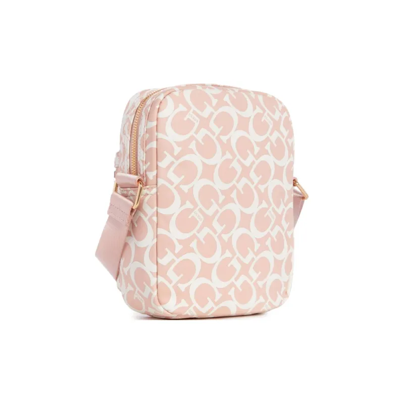 GUESS Nylon Shoulder Bag Crossbody Bag Mini Women's Pink-1