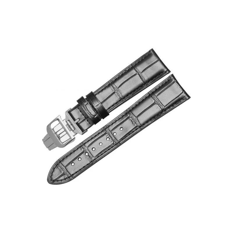 Gangjue Jaeger Compatibility Watch Band Genuine Leather Material-8