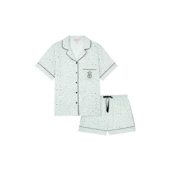 Victoria's Secret Pajama Set Women's Light Emerald Green