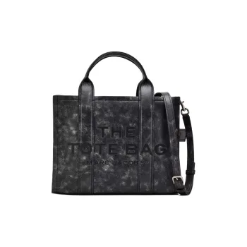 MARC JACOBS The Medium Distressed Leather Tote Bag