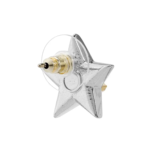 CHANEL Earrings Women's Silver-2