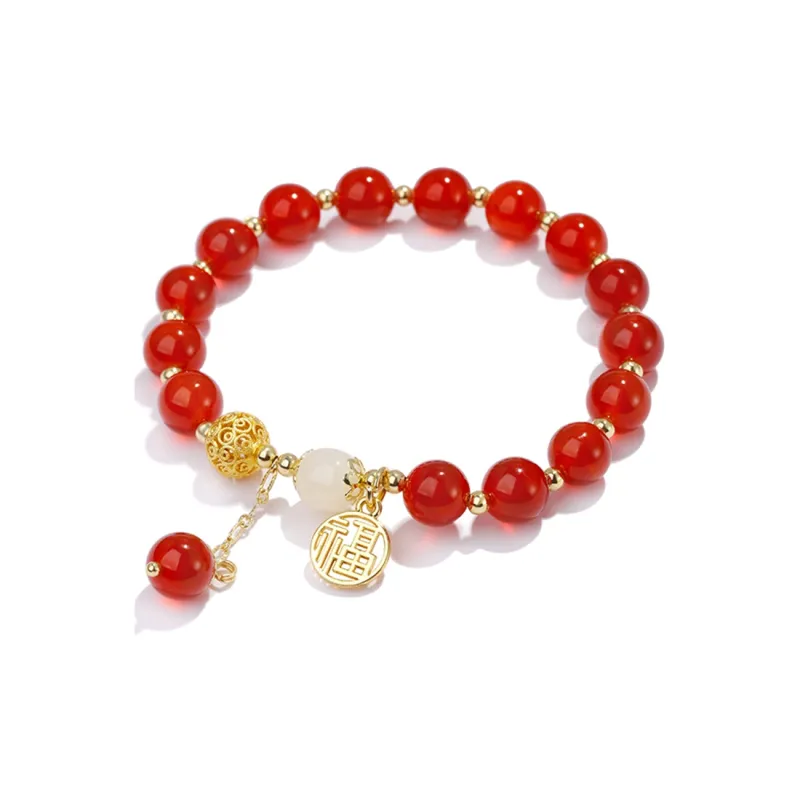 BAGGL Colored Glaze Jade Bracelets Women's-5