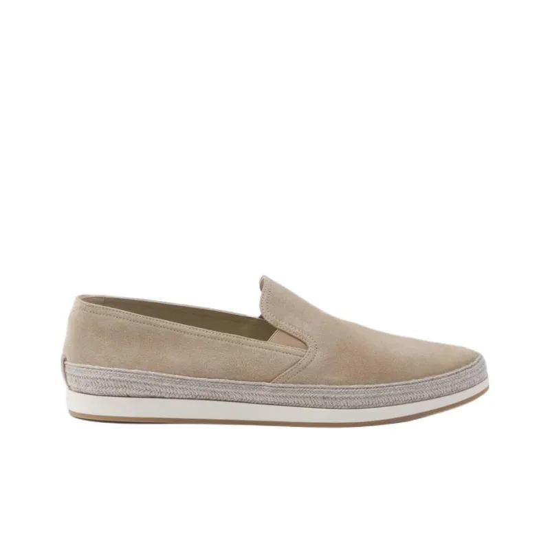 PRADA Suede Slip-on Espadrilles-1