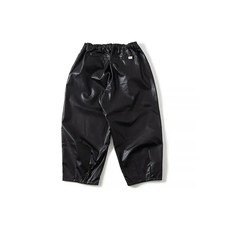 Younger Song Leather Pants Men's Black-1