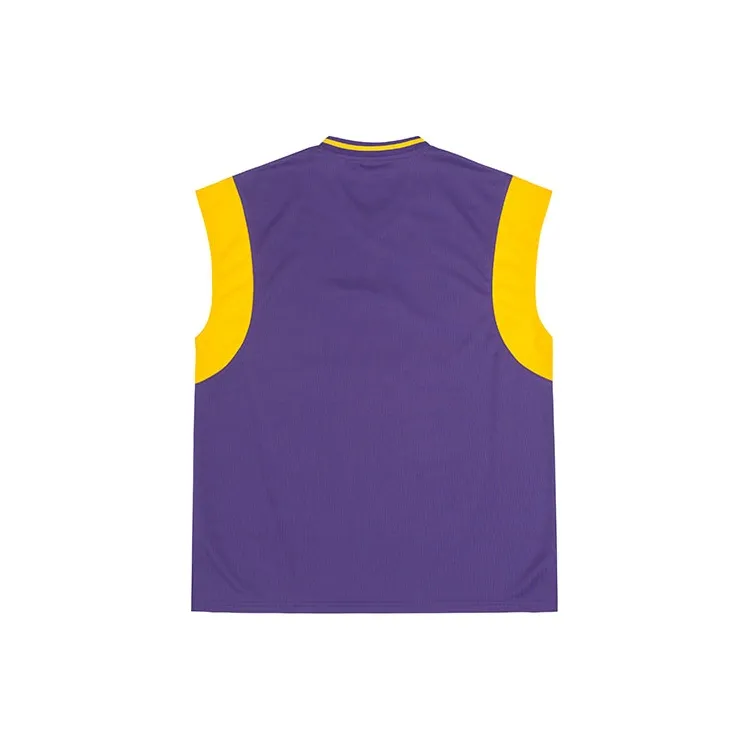 Mitchell & Ness Basketball Jersey Los Angeles Lakers Team Unisex Purple-1