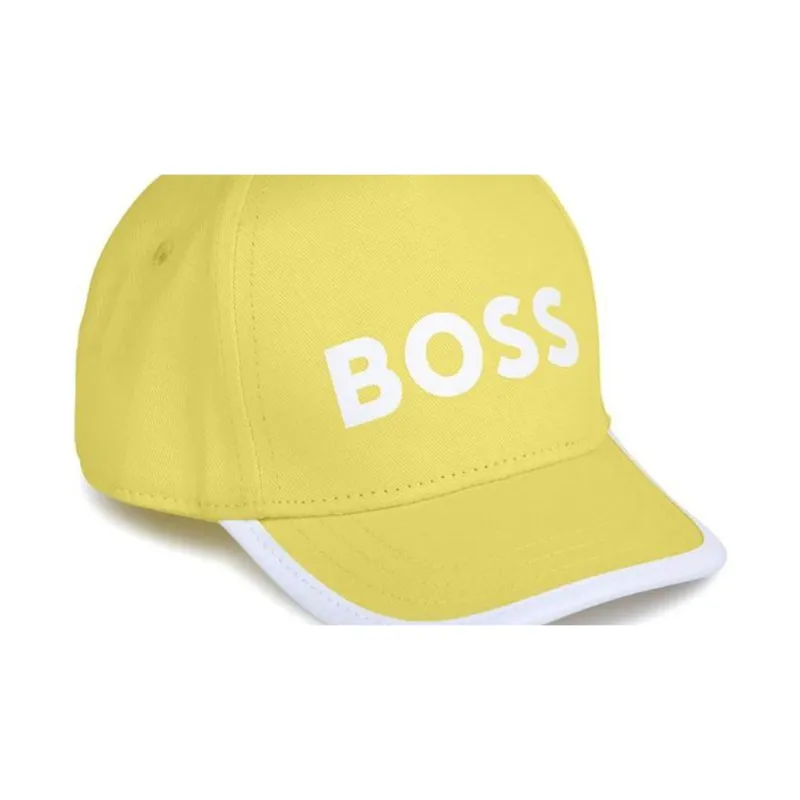 BOSS Logo print Cotton Cap-2
