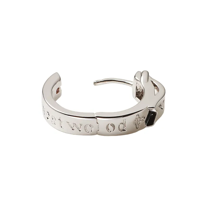 Vivienne Westwood Brass Earrings Men's Silver-2