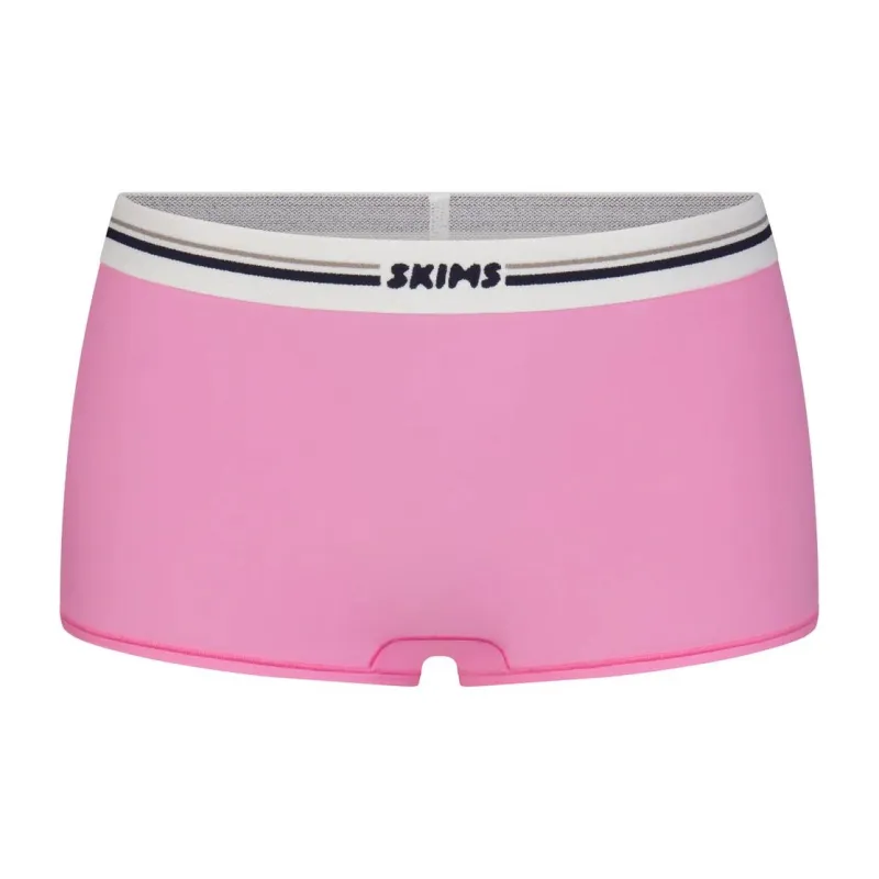 SKIMS FITS EVERYBODY Series LOGO BOY SHORT Underpants Women's SUGAR PINK/Sugar Pink-0