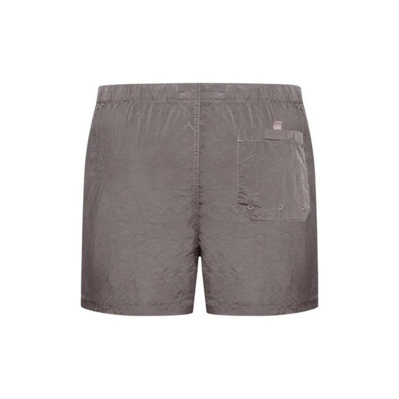 STONE ISLAND Compass appliqué ECONYL® Swim Shorts-1