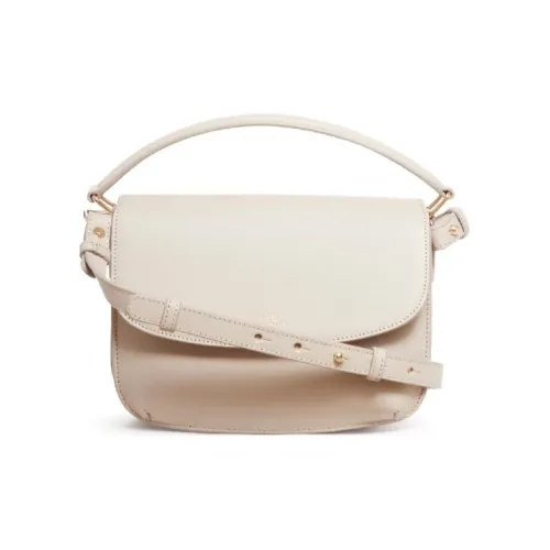A.P.C Leather Portable Crossbody Bag, Shoulder Bag Mini Women's Gray