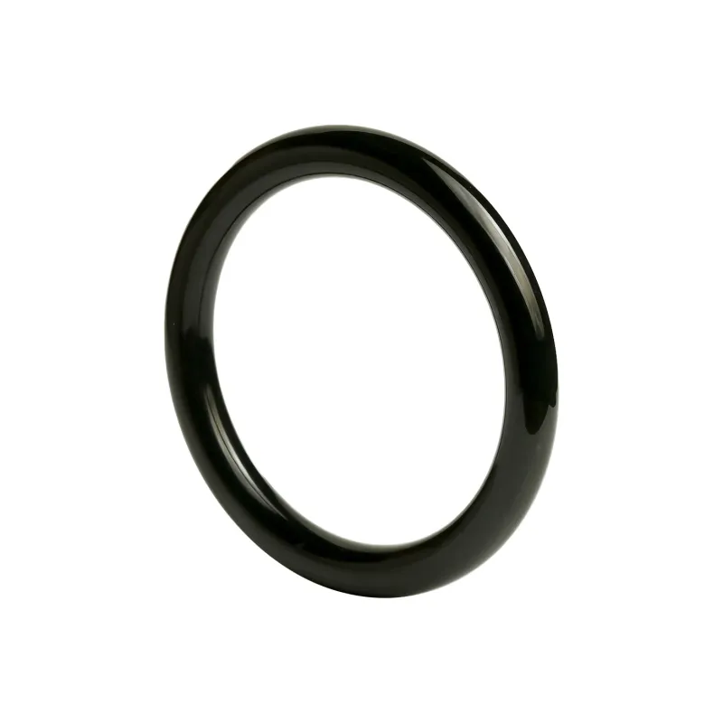 Artisan Lock Heart Jade Bangles Green Jade Women's-0