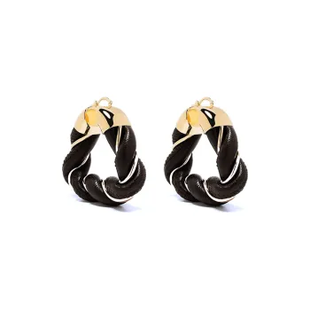 Bottega Veneta Twist Earrings