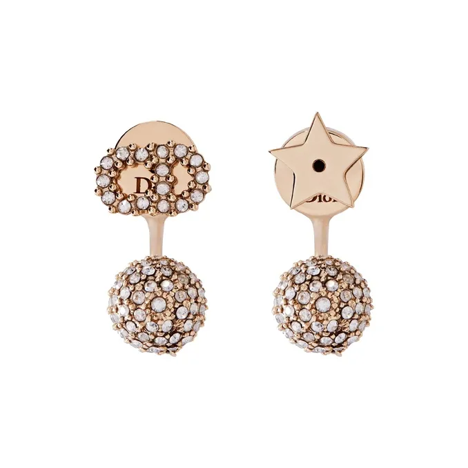 DIOR Earrings Women's Rose Gold-0