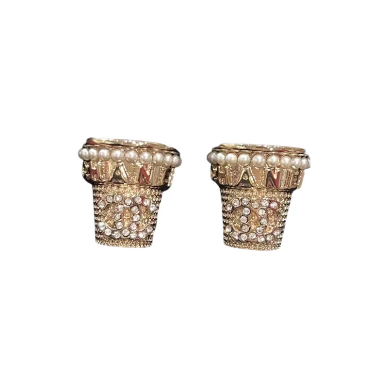 CHANEL Earrings Women's Gold-0