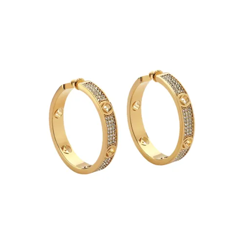 FENDI Earrings Women's Gold