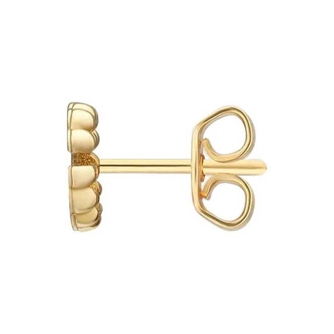 GUCCI GG Running Earrings Women's Gold-3