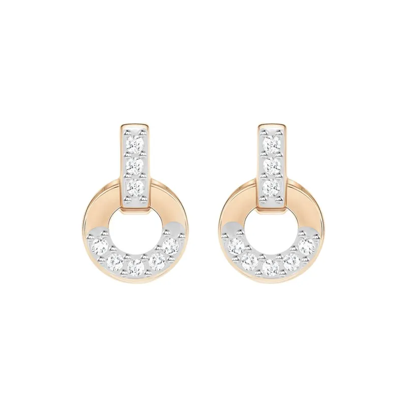Swarovski Circle Earrings Women's-0
